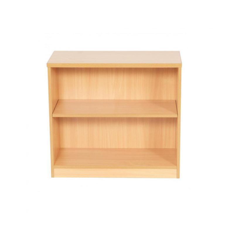 Desk High Cupboard Beech (730mm) The Office Furniture Company