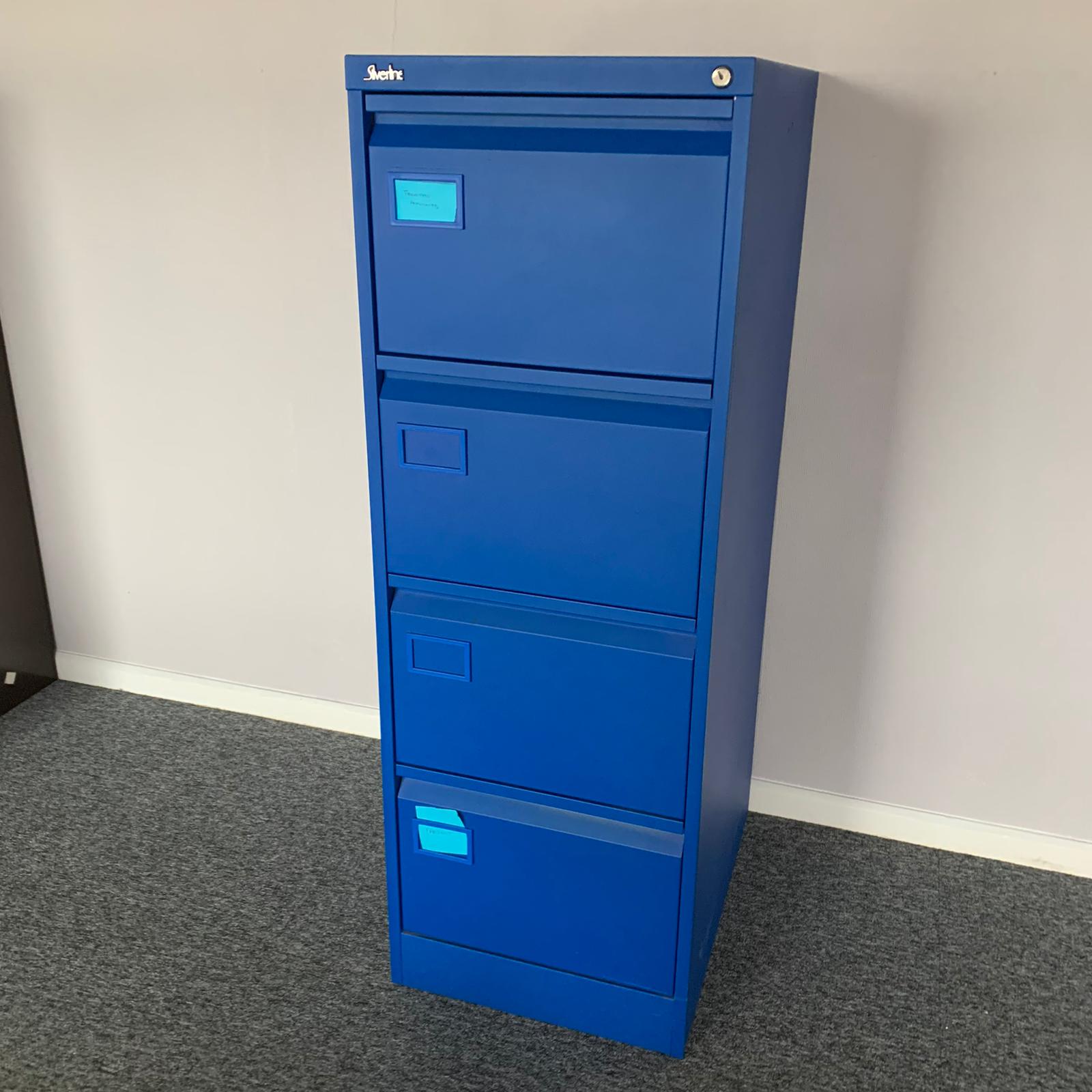 Silverline 4 Drawer Filing The Office Furniture Company