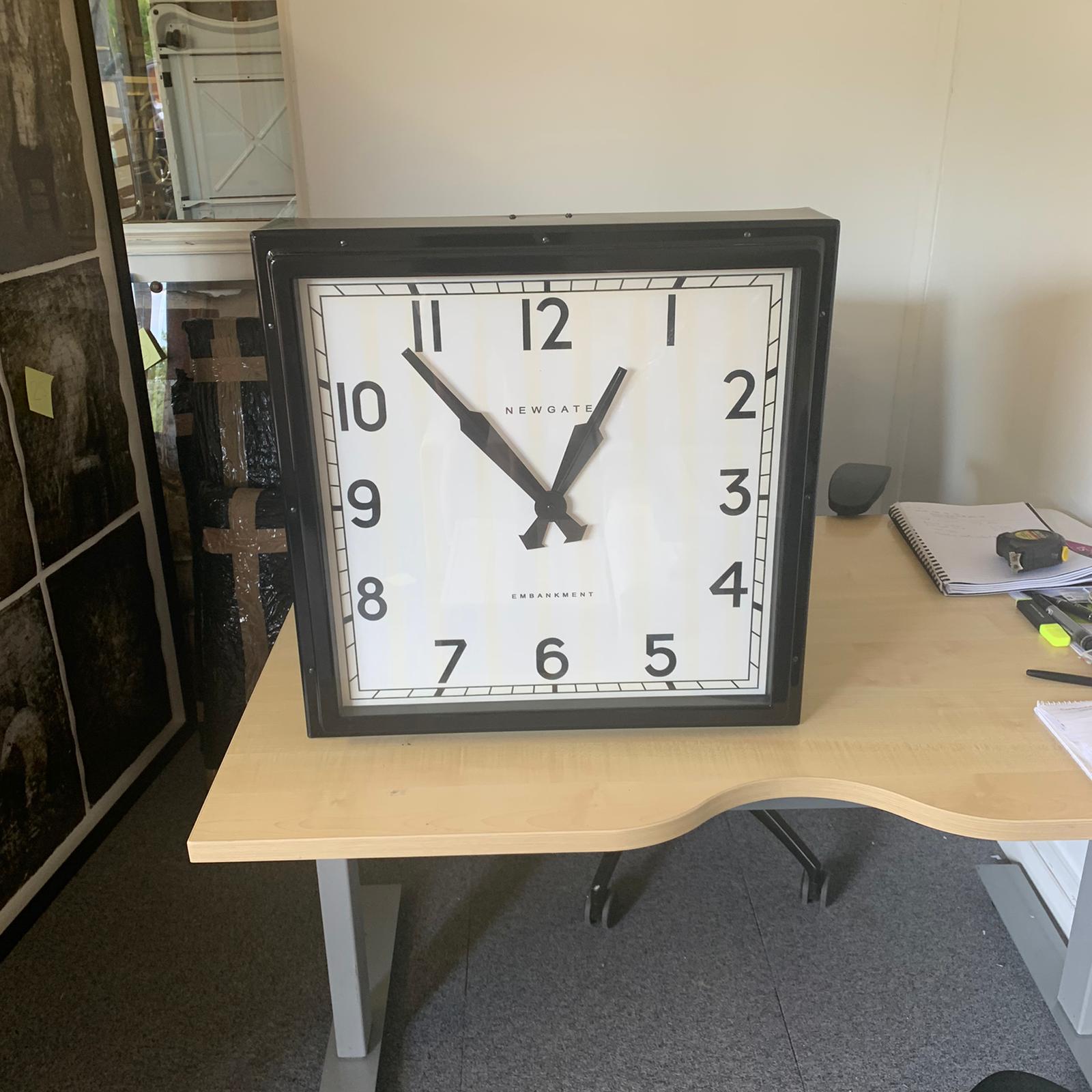 Embankment Newgate Wall Clock The Office Furniture Company