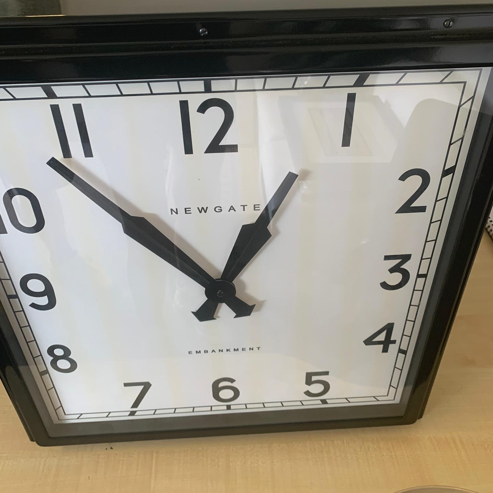 Embankment Newgate Wall Clock The Office Furniture Company