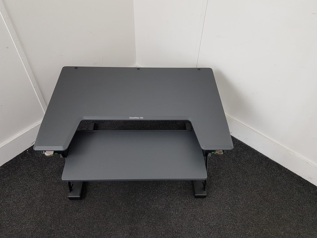 Desk Rite 100,monitor riserWhite or Dark Grey The Office Furniture